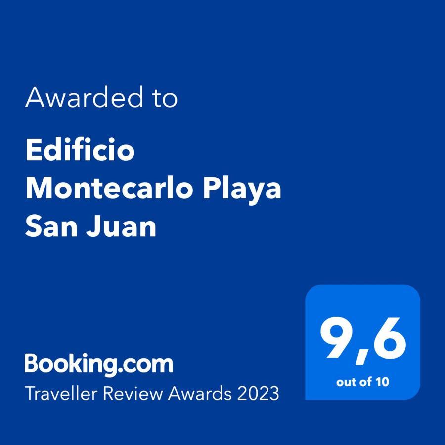 Апартаменты Edificio Montecarlo Playa San Juan Кампелло Экстерьер фото